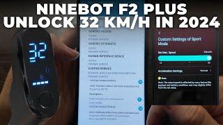  Ninebot 32 km/h Speed Hack! Unlock the Speed on Ninebot F2/MAX G30/MAX G2/E2 Pro/ZT3 Pro/GT 3 Pro