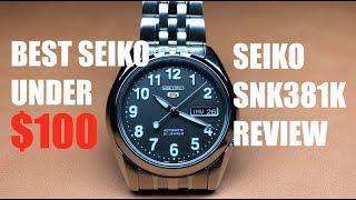 Best Seiko Under $100? Seiko SNK381K