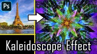 Photoshop: Create KALEIDOSCOPES from PHOTOS!