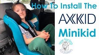 Axkid Minikid 2.0 Installation | How to install the Axkid Minikid rear facing car seat