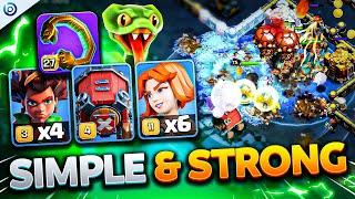 This ROOT RIDER VALK Army is #1 EASIEST & STRONGEST Strategy in TH17 | COC