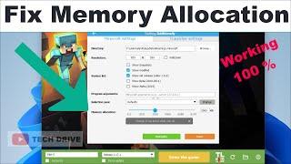 Tlauncher - How to Fix Memory Allocation Problems in Minecraft | Working For Low End Device Also ! 