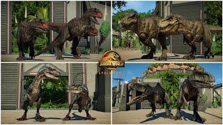 ALL 50 COSMETIC OF TERRESTRIAL DINOSAURS - Jurassic World Evolution 2