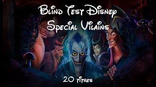 Blind Test Disney Spécial Vilains / Halloween (20 titres)