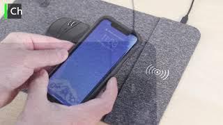 Allsop PowerTrack Wireless Charging Mousepad