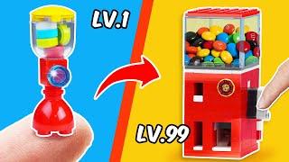 Noob - Pro Vending Machines in LEGO: M&M Candy Vending Machine So Cool | FUNZ Bricks