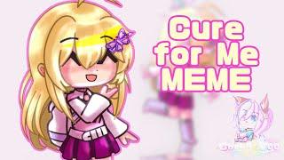 Cure for Me| Gacha DRV3| MEME| Ft. Kaede|️ Flashing warning️