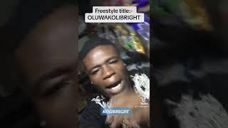 Freestyle music title OLUWAKOLIBRIGHT #viral #viral-video @OlamideBaddosneh  @Davidos77