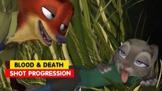 Zootopia | BLOOD & DEATH Shot progression | Animation Breakdown | 3D Animation Internships