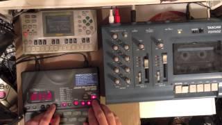 February's Flurry - Tascam 4-track Cassette Electronic Music Jam