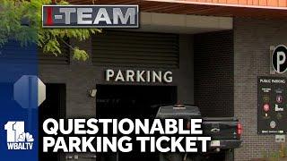 Driver questions private parking ticket