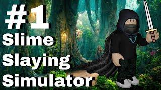 Let's Play Roblox Slime Slaying Simulator Episode 1 - A new big numbers journey begins