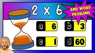 Master the 2 Times Table! Fun Quiz with Questions and Word Problems 