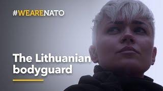 On the job with Lithuanian bodyguard Simona - #WeAreNATO