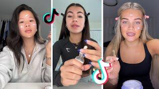 Makeup Tutorial Tiktok Compilation - GRWM  ( Get Ready With Me ) ️(Skincare, Makeup, Outfits) 1125