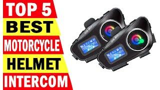 Top 5 Best Motorcycle Intercom In 2025 | Best Motorcycle Helmet Headsets