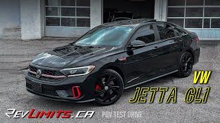 2023 JETTA GLI  | DSG | ASMR | PoV  Test Drive #27 | 4K | REVLIMITS.CA