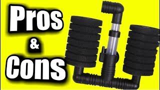 Dual Sponge Filter | Top 3 Pros and Cons of an Air Driven Aquarium Filter