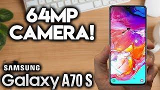 SAMSUNG GALAXY A70S - 64MP Camera!