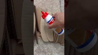 Making a Cardboard Cat Scratcher with the CrealityFalcon A1!  #shorts #3dprinting #diy