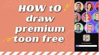 How to draw premium cartoons free | Cartoons |