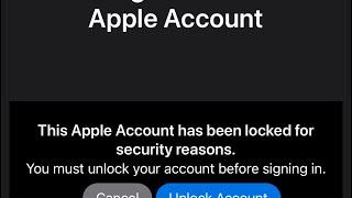 This Apple ID is not active