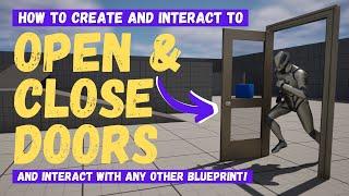 How To Open And Close Doors - Unreal Engine 5 Tutorial