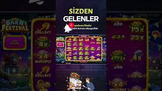 SLOT OYUNLARI EFSANE KAZANÇ MAX WIN - SİZDEN GELEN GÖRÜLMEMİŞ TÜRKİYE REKORU #slotoyunları