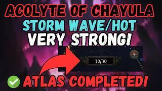 Storm Wave/HoT Monk is VERY Strong and Simple — Atlas Completed — Build Update & Guide [PoE2]