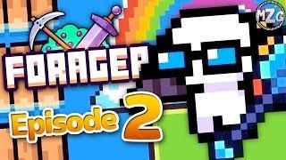 Forager Gameplay Walkthrough - Episode 2 - New Shovels! (Full Release)