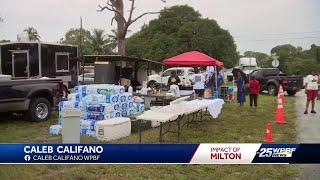 Port Salerno community provides food to storm victims