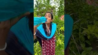 The human body transports water, greening the desert is funny special effects desert greening