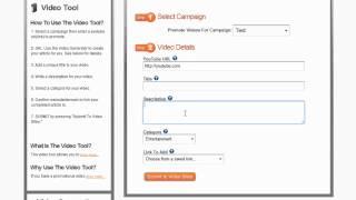 Video Submission Tool - For All SEO