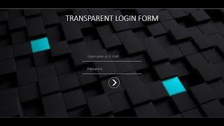 Bootstrap Login Form Example - Create Login Form Bootstrap - Bootstrap Transparent Login Form Code