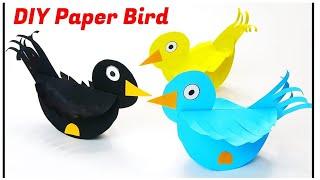 #diy paper bird#how to make paper bird#paper craft#easy paper bird making tutorial#diycrafts