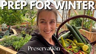 How We Preserve Our Zone 3 Garden | Geodesic Dome Aquaponics