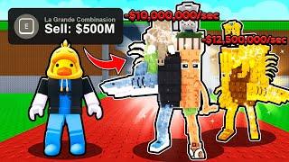 I Deleted The SECRET La Grand Combinasion Brainrot in Roblox Steal a Brainrot...