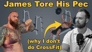 James Tore His Pec (Why I Don't Do CrossFit)