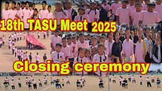 18th TASU Meet 2025//Closing ceremony