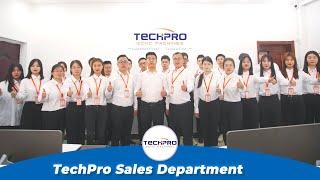 TechPro CNC Machinery Sales Department Show Video