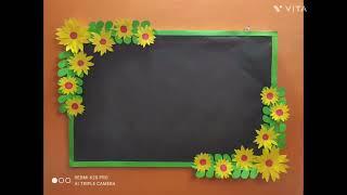 Bulletin board decoration/school board decoration ideas/art and craft by @yourhelpinghand1111