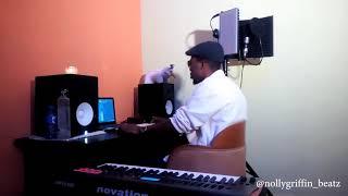 Producer Nolly Griffin Making A Shaku Shaku Afro Beat In The Studio [Sold]