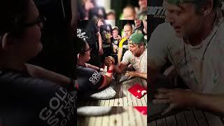 Devon Larratt VS Strongest Female Armwrestler  #armwrestling