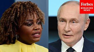 Karine Jean Pierre Responds To Russia’s ‘Dangerous’ NATO Rhetoric: ‘Putin Can End His Aggression'