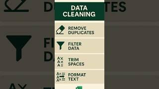 Excel Cheat Sheet for Beginners #shorts