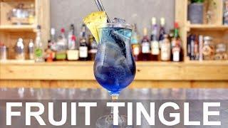 Fruit Tingle Cocktail Recipe - BLUE DRINKS & SNOBBY BARTENDERS