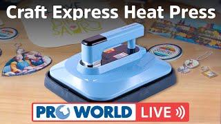 Using The Craft Express Heat Press