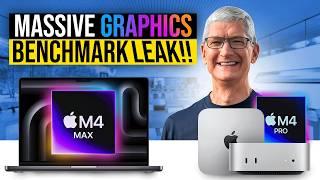 M4 Pro and M4 Max GRAPHICS BENCHMARK LEAKED - What You Need to Know!