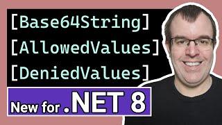 Useful data annotations that are new in .NET 8