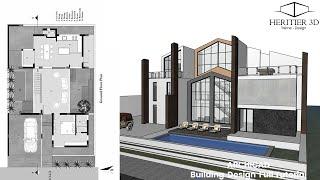 ArchiCAD Tutorial - Residential Villa  Design Part 1